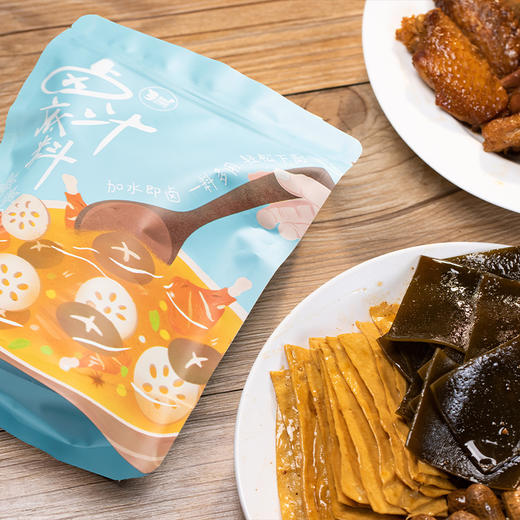 卤汁底料 | 詹姆士亲调卤汁底料 真材实料 卤料浓郁 一料多用 烹饪简单 加水即可卤 商品图8