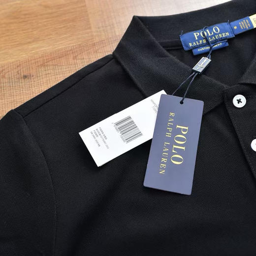 原单正品 RalphLauren/拉夫劳伦男女同款经典修身网眼短袖Polo衫
颜色：黑色白色藏青浅蓝
尺码：M-XXL 商品图4