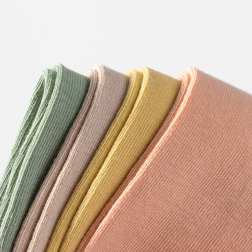 连绵·女士卷边短筒袜X27（3双装） 商品图8