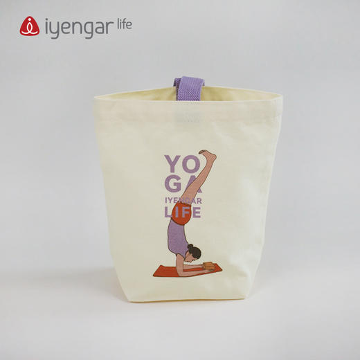 艾扬格life F1100孔雀起舞式瑜伽手提帆布包 轻盈简约，生活随行 商品图2