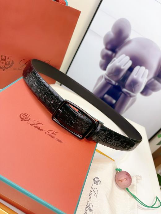 Loro Piana诺悠翩雅小牛皮腰带（GD） 商品图8