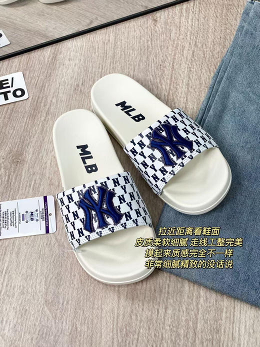 男女同款𝐌𝐥𝐛原版代工拖鞋特价无盒袋装 商品图9