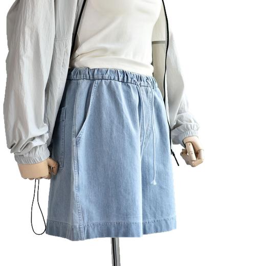 【天丝/纯棉牛仔短裤】夏季新品超柔纯棉牛仔短裤 天丝凉感柔软休闲裤短裤 商品图9