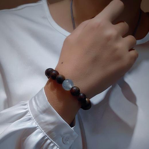 翡翠 lucky 胖胖配沉香珠串 商品图13