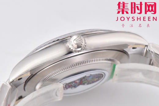 C厂劳力士日志型41mm 黑色盘 3235机 三珠链 904L钢 男士腕表 商品图2