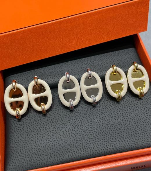 爱马仕Mini Maillon耳环（XTY） 商品图5