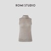 ROMI STUDIO康赛妮山羊绒莱赛尔混纺无袖堆领套头毛衫 RWCRST2913 商品缩略图1
