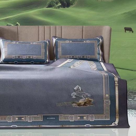 【春上新】10楼 富安娜 单张 牛皮软席 / 达芬奇密码 / 加大 / 灰 吊牌价 17800元 活动价 3999元 商品图1