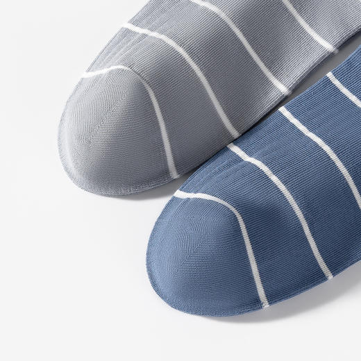 连绵·男士条纹船袜Y40（3双装） 商品图2