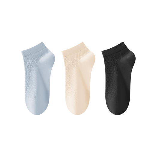 连绵·女士提花船袜X24（3双装） 商品图12