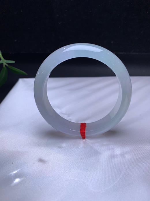 612978，54.5冰底正圈种水镯。超级冰透 。整体干净起光，小清新 商品图0