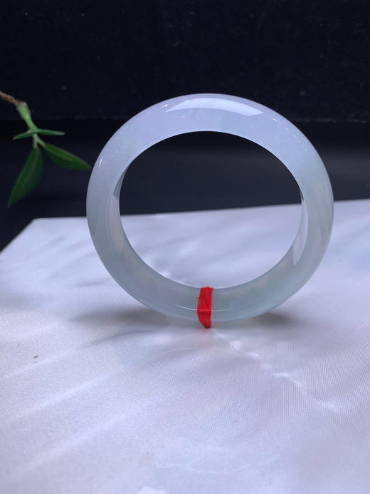 612978，54.5冰底正圈种水镯。超级冰透 。整体干净起光，小清新 商品图2