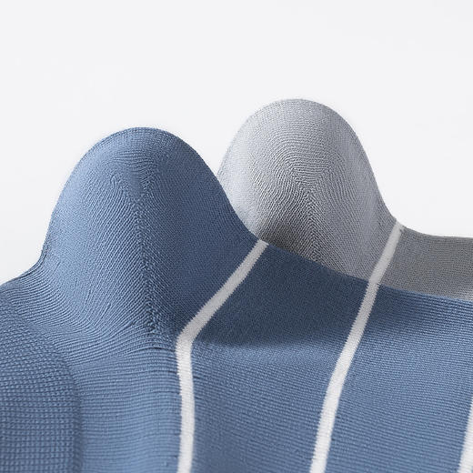 连绵·男士条纹船袜Y40（3双装） 商品图3