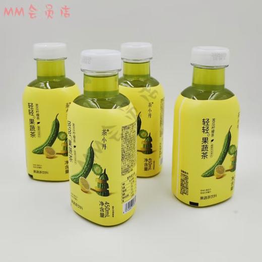 茶小开 果蔬茶 苦瓜柠檬茶450ml*15瓶 商品图1