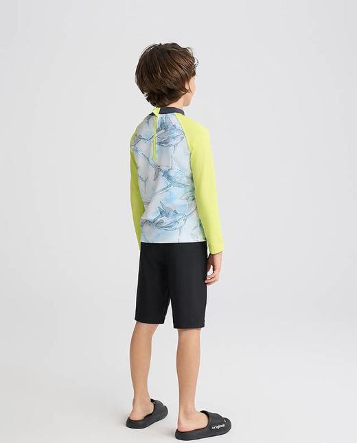 【春上新】8楼爱慕儿童Aimer Kids男孩鲨鱼迷踪长袖泳衣AK267H271，吊牌价359元 商品图4