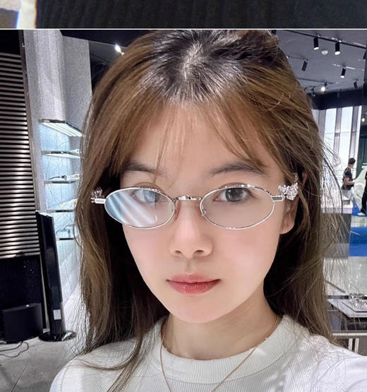 2025GM墨镜CARAT无框珠宝平光镜 商品图7