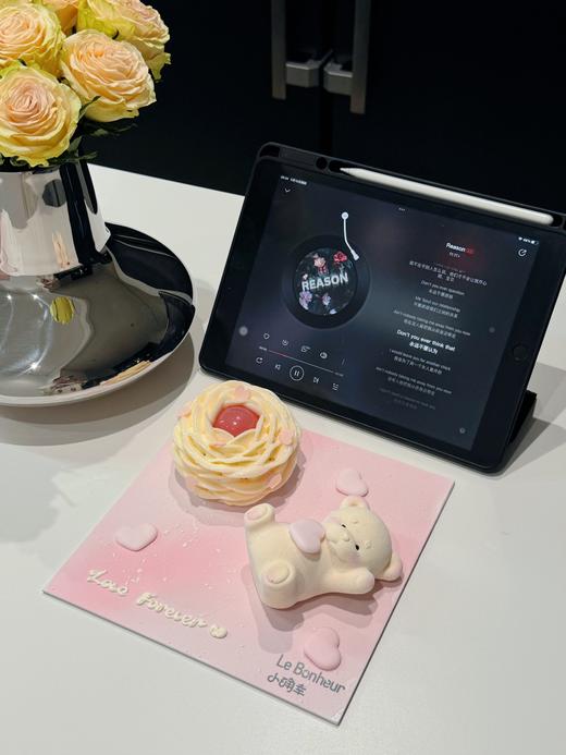 小熊与玫瑰·520甜品礼盒 商品图0