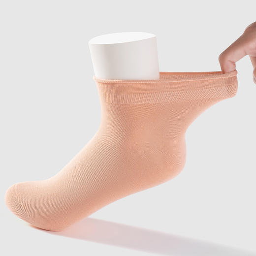 连绵·女士卷边短筒袜X27（3双装） 商品图5