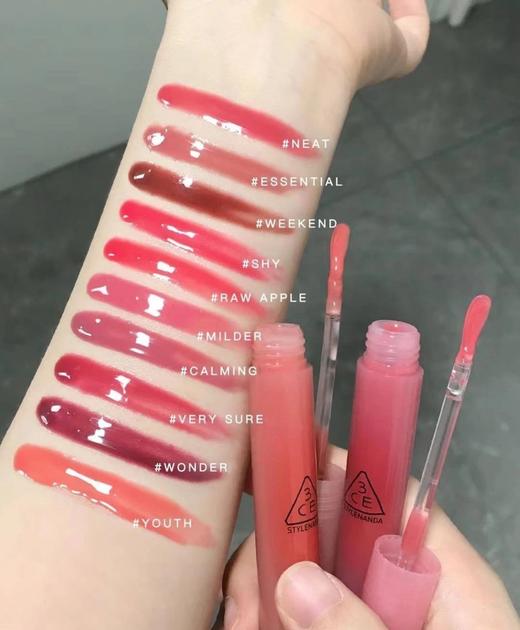 【新品上市】3CE 新品小蜜勺唇釉韩系嫩妹色氛围感减龄3.8g 商品图1