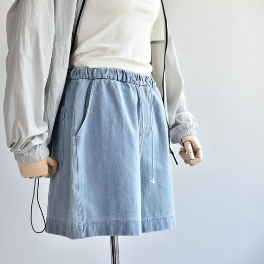 【天丝/纯棉牛仔短裤】夏季新品超柔纯棉牛仔短裤 天丝凉感柔软休闲裤短裤 商品图5