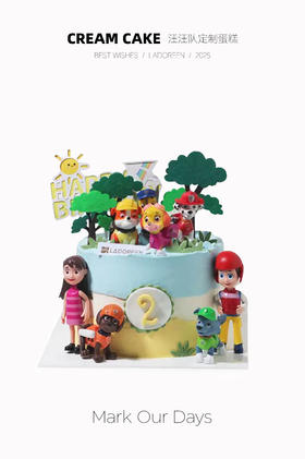 汪汪队定制（改数字需备注）