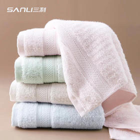 三利 舒颜面巾 SL0211 两条装 混色