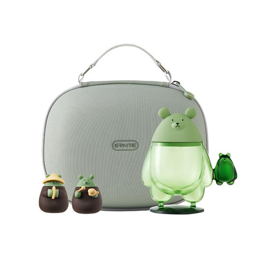 ERNTE昂特呆呆杯小绿熊系列女生精致创意玻璃杯牛奶杯甜品杯 商品图4