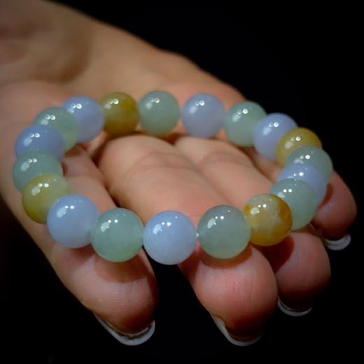 “莫奈花园”翡翠珠串 商品图7