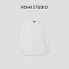 ROMI STUDIO经典老钱宽松剪裁  100%苎麻轻薄翻领衬衣RWCRSG2895 商品缩略图0