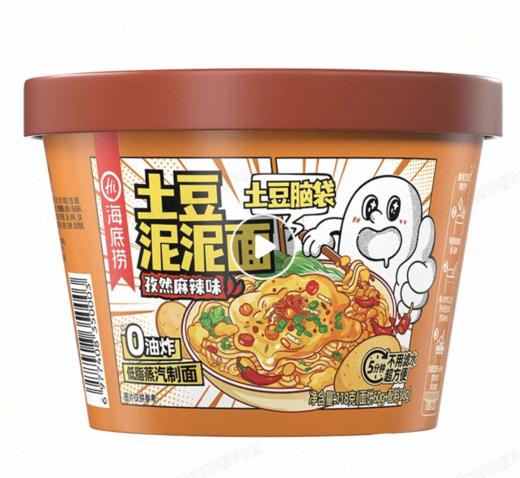 海底捞土豆泥泥面孜然麻辣味118g/盒 商品图0