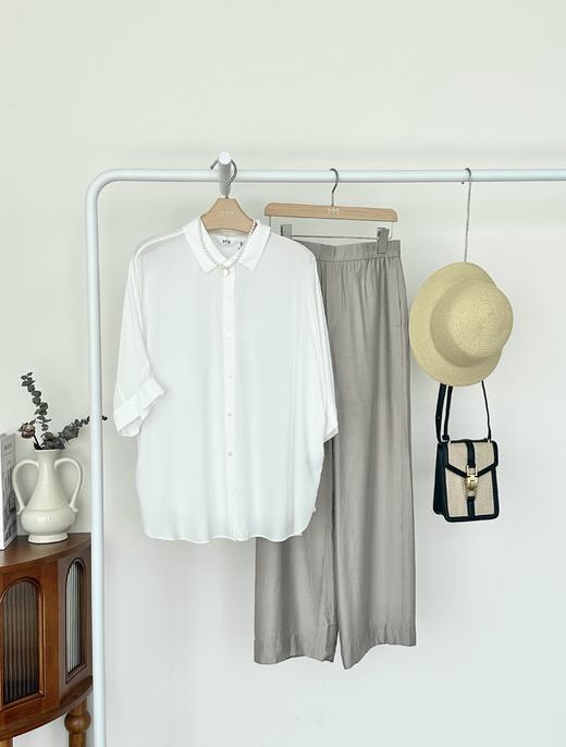 【经典款】【商场同款】麦檬衬衫桑蚕丝夏 5F4822121 商品图0