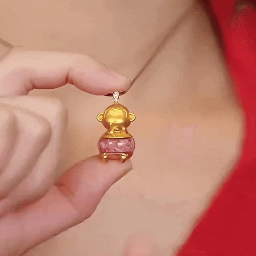 「数你有钱」十二生肖碎钞项链 | 用百元钞做的生肖项链，萌哒哒又贵气 商品图2