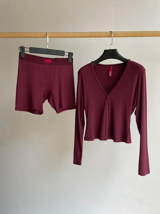 519-12 766款skms弹力运动套装 短裤太丑直接送 我穿L 商品图8