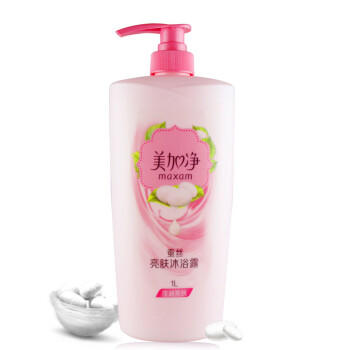 美加净亮肤沐浴露1000ml（滢润亮肤 温和亲肤 浪漫花果香 沐浴露） /个人护理 /身体护理 /沐浴露 商品图4