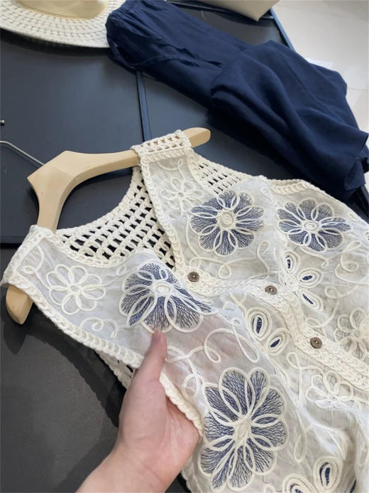 青岛钩花马甲 商品图7