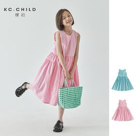 棵初无袖连衣裙857T24095