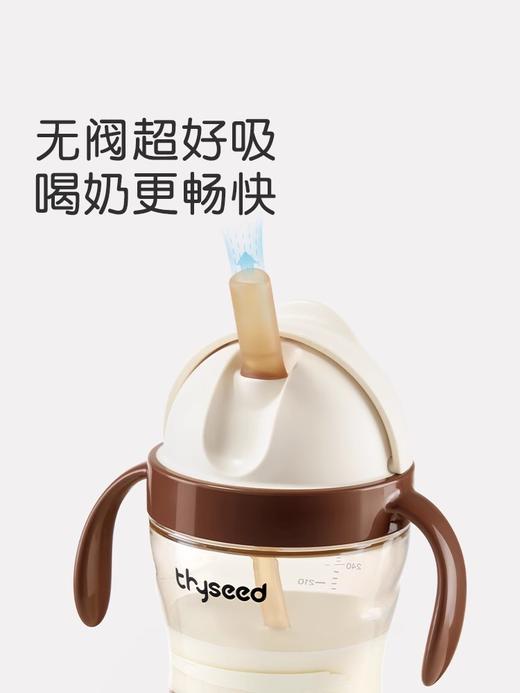 世喜儿童吸管杯宝宝直饮吸管水杯婴幼儿奶瓶喝水牛奶杯1一2岁以上 商品图1