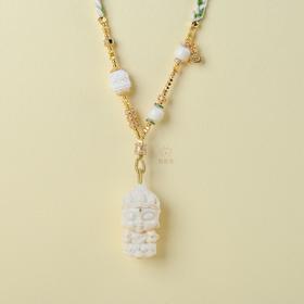 【有愿皆从】猛犸象牙普贤项链-ZX250515701