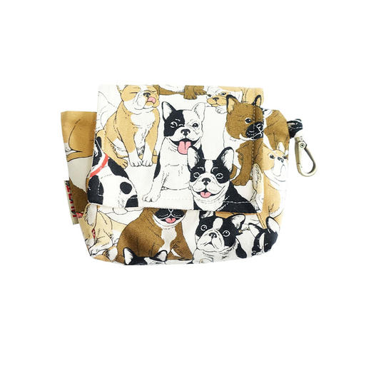 HUJI祤集翻盖收纳包插画狗狗们 商品图1