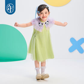 年衣童装无袖连衣裙2025夏季新款女童甜美公主盼达囡囡连衣裙