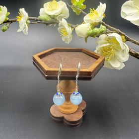 水晶耳坠耳环耳钩三种款式可选