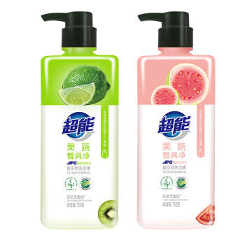 超能果蔬餐具净750g*1瓶 强力去油APG果蔬奶瓶安心洗 颜色随机发 /家庭清洁/纸品 /家庭环境清洁 /洗洁精 商品图7