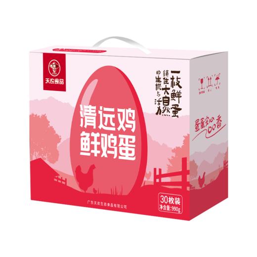 天农清远鸡鲜鸡蛋30枚 商品图0