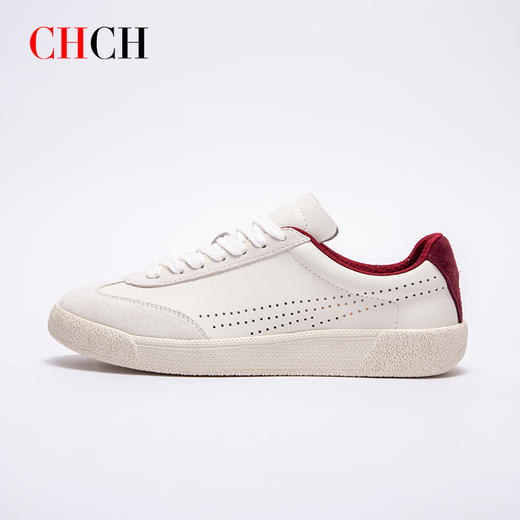 CHCH平衡鞋2025夏季新品软底牛皮面料舒适休闲板鞋女鞋CP1B5331 商品图3