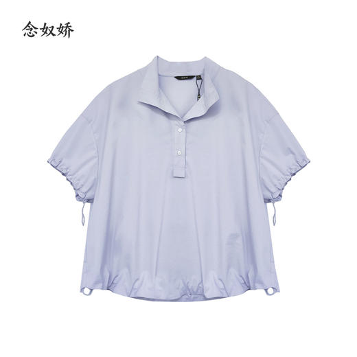 【商场同款】CNB5579 “ 治愈蓝衬衫 ” 淡雅蓝色清新减龄 宽松版型舒适好穿 商品图7