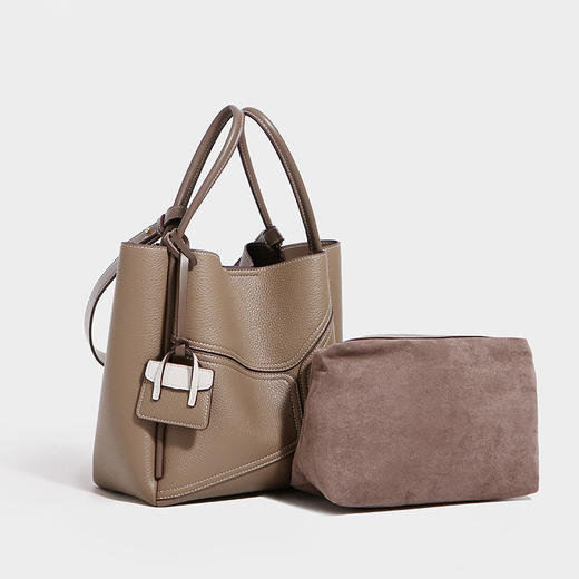 【预售3天】托特包包2025新款潮质感时尚百搭通勤大容量大包女士腋下女包YJ7708 商品图3