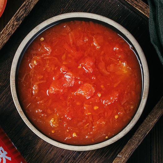 【只有番茄的罐头】番茄块罐头 酸甜可口  400g/罐 商品图1