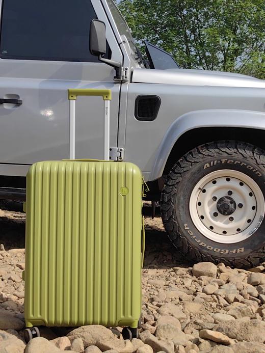 新秀丽代工厂~【布雷德2201新启点拉链款行李箱】纯Pc箱壳拉链箱环保♻️轻便材质。出游更轻松❗️颜值高，配色绝美！ 商品图0