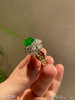 老坑玻璃种艳绿葫芦戒指【5170205】具体价格微信咨询 商品缩略图2