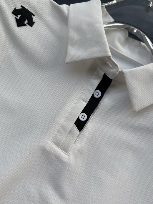 点此购买 迪桑特夏季女士高尔夫FIELD修身翻领短袖T恤 xj 319005 商品图13